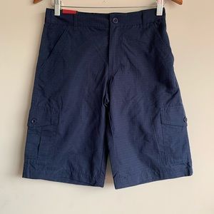 Montage Boys Shorts Navy Size 14